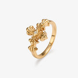 CZ Fleur-de-Lis Statement Ring