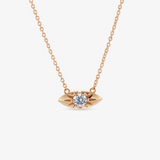 CZ Evil Eye Pendant Necklace
