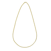 925 Italian Silver Necklace 3.0 naked gourd necklace 60cm