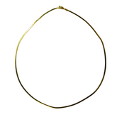 925 Italian Silver Necklace 1.8M soft saurogobio dabryi subsp. dabryi bone bla 42cm