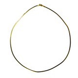 925 Italian Silver Necklace 1.8M soft saurogobio dabryi subsp. dabryi bone bla 42cm