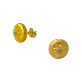 925 Italian Silver Earring Tassel sunflower earrings