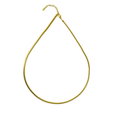 925 Italian Silver Necklace 3.0 non-vehicle flat snake necklace 42+5CM