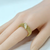 925 italian silver ring 7.2m flat blasting bone wide inclined diamond ring finger