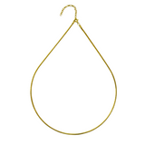 925 Italian Silver Necklace 2.0 Hollow Soft Snake Necklace 42+5cm
