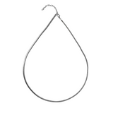 925 Italian Silver Necklace 3.0 non-vehicle flat snake necklace 42+5CM