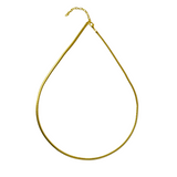 925 Italian Silver Necklace 3.0 non-vehicle flat snake necklace 42+5CM