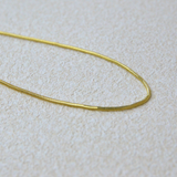 925 Italian Silver Necklace 2.0 Hollow Soft Snake Necklace 42+5cm