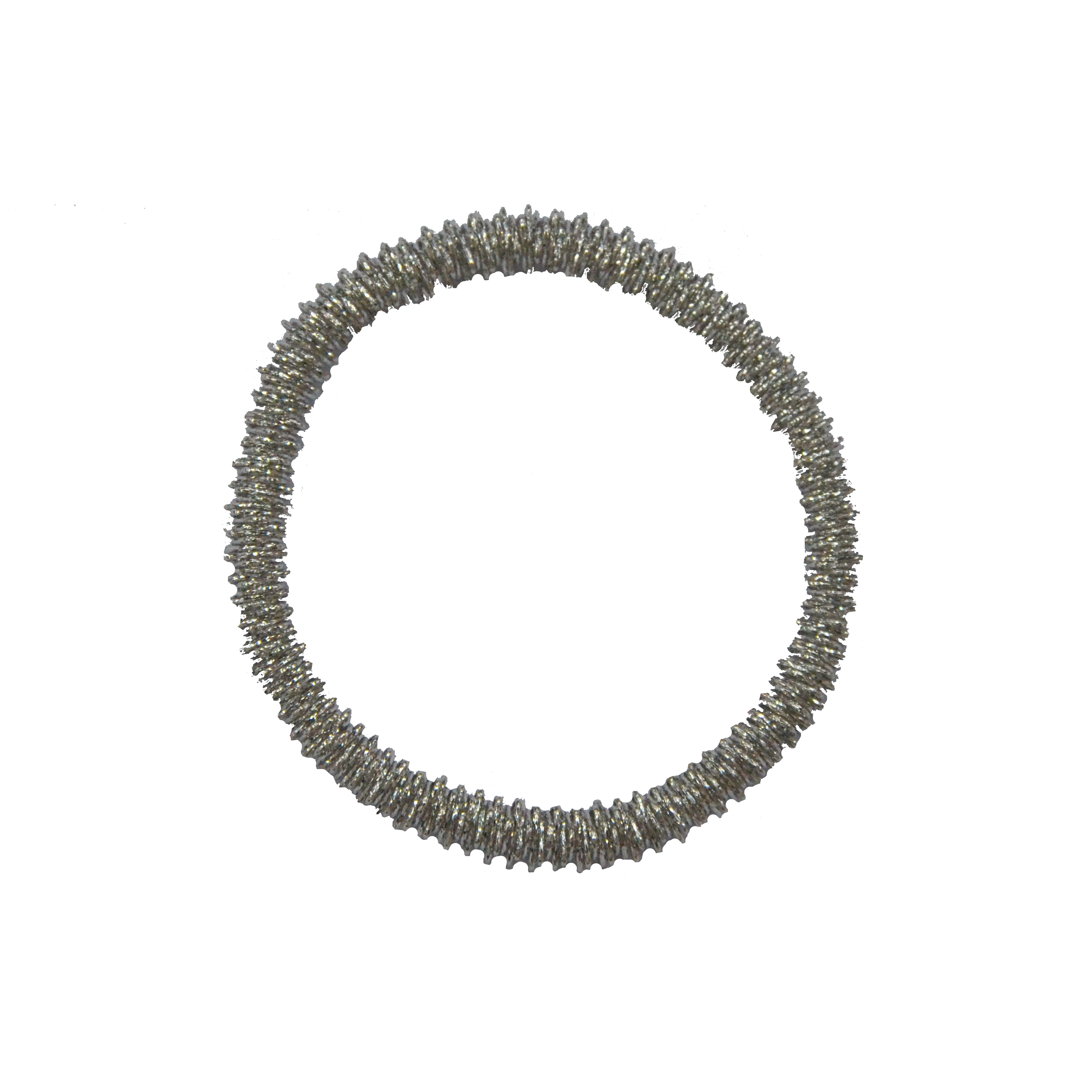 925 Italian Silver Bracelet 6.7m double torsion spring coil bracelet