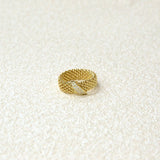 925 italian silver ring 7.2m flat blasting bone wide inclined diamond ring finger