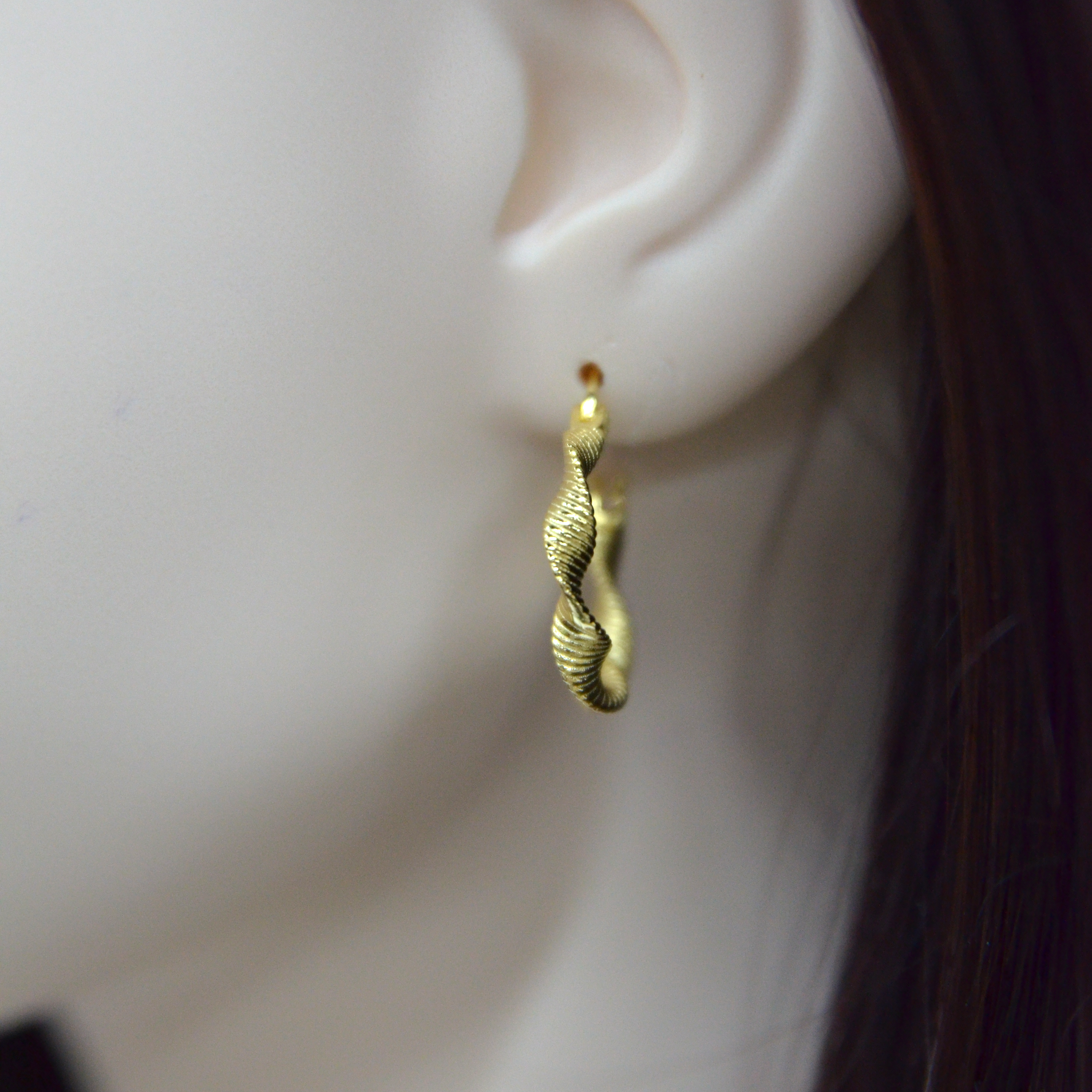 925 Italian Silver Earring M?bius strip earrings
