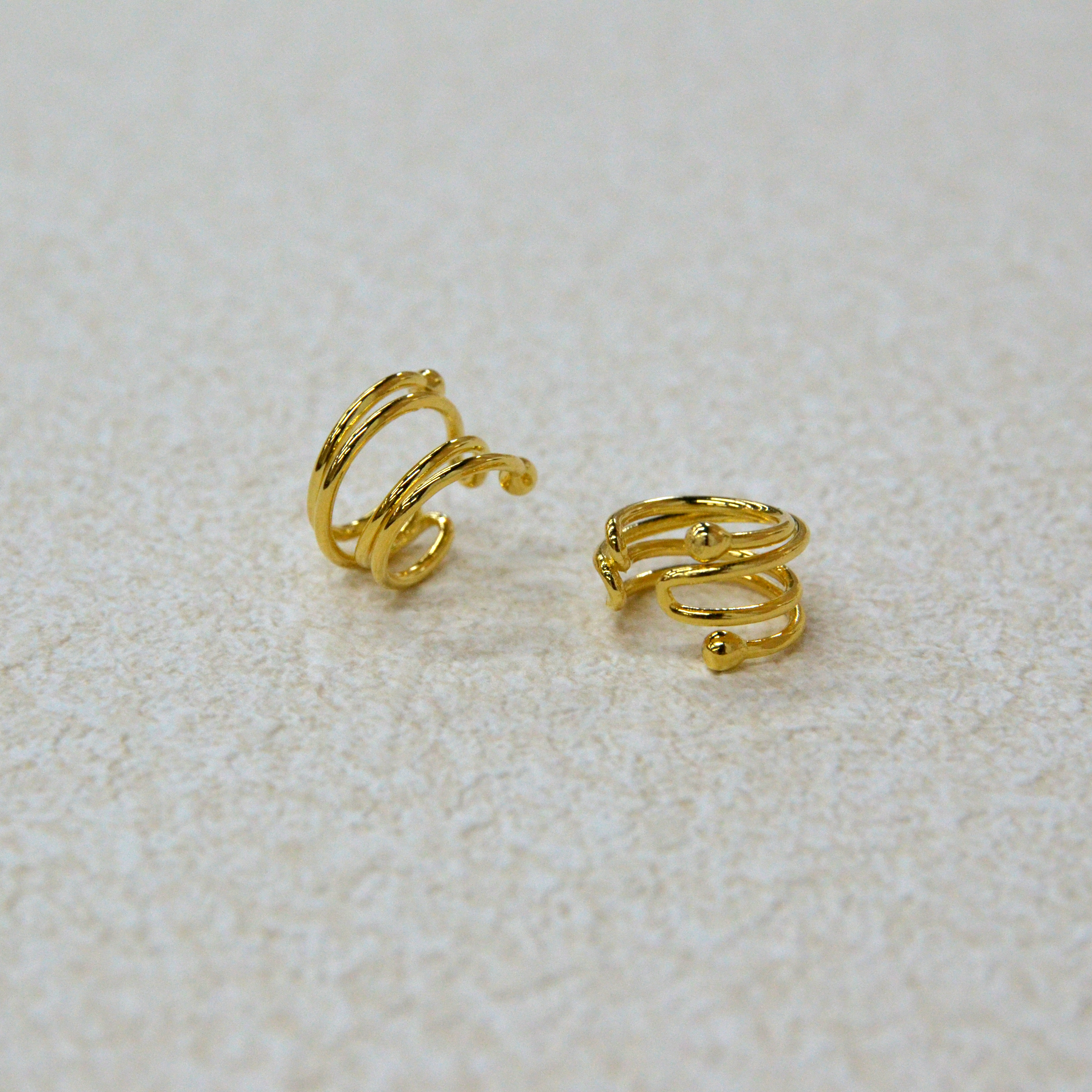 925 Italian Silver Earring Hollowed-out, three-dimensional earrings