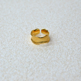 Old Money Wire-Inlaid Open Ring