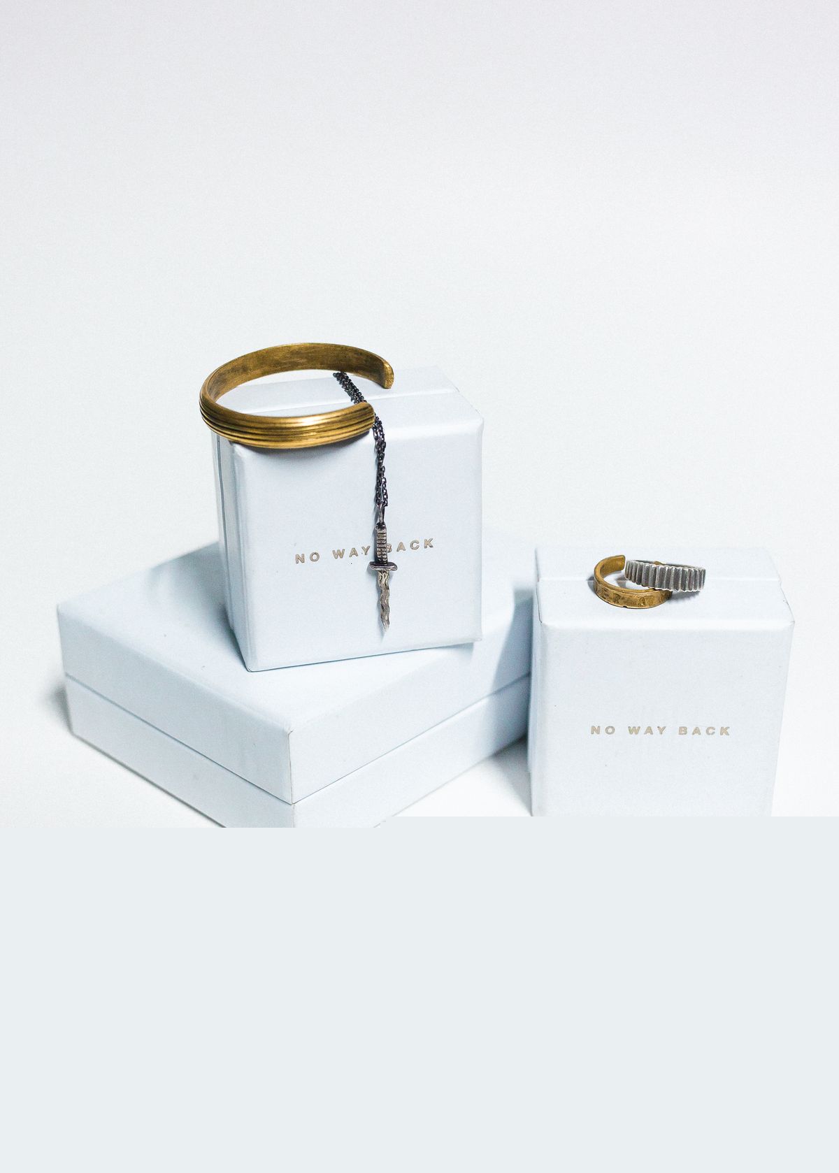 925 sterling silver earrings displayed on branded private label packaging boxes