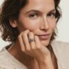 Wholesale 925 Sterling Silver Rhodium Plated Coin Relief Ring - Model