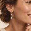Wholesale 925 Sterling Silver Twist Rope Teardrop Ear Cuff - Model