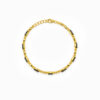 Wholesale 925 Sterling Silver Fancy Cut Zircon Station Bracelet