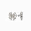 Wholesale 925 Sterling Silver Filigree Flower Stud Earrings