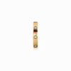 Wholesale 925 Sterling Silver Six Stone 18K Gold Plated Ring
