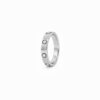 Wholesale 925 Sterling Silver Six Stone Rhodium Plated Ring