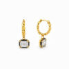 Wholesale 925 Sterling Silver Twist Rope Emerald Cut Ear Cuff